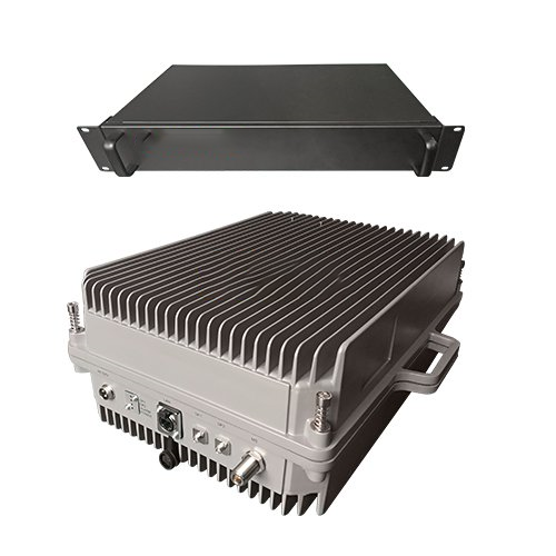  泸溪350M PDT消防集群警用数字光纤直放站近远端机