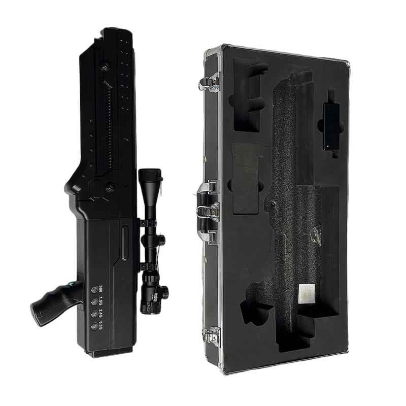  泸溪手持便携式枪型低空防御反制四通道A型