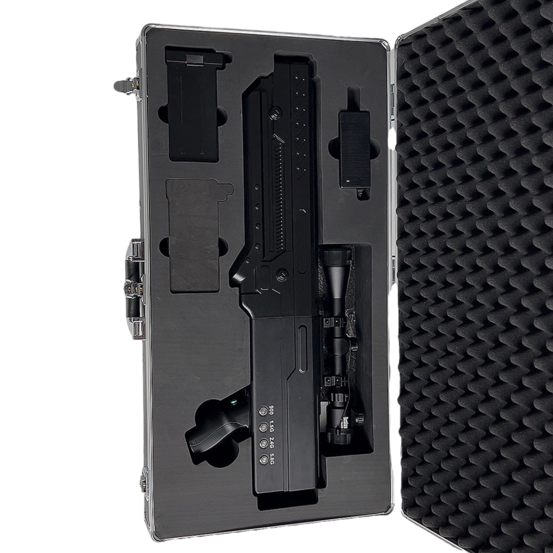  泸溪手持便携式枪型低空防御反制四通道B型