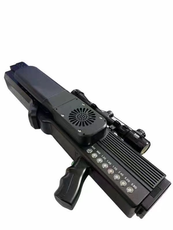  泸溪手持便携式枪型低空防御反制八通道